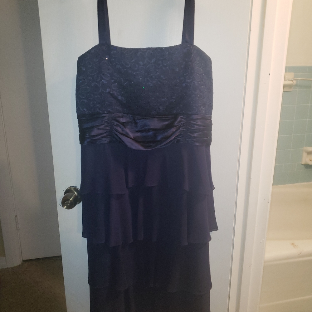 R&M Navy Blue Dress Size 20w